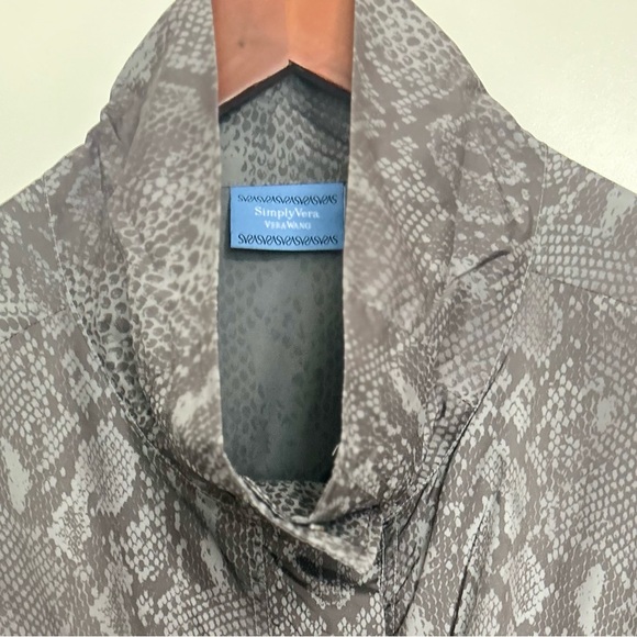 Simply Vera Vera Wang Lightweight Windbreaker Sz: XS - Picture 2 of 6